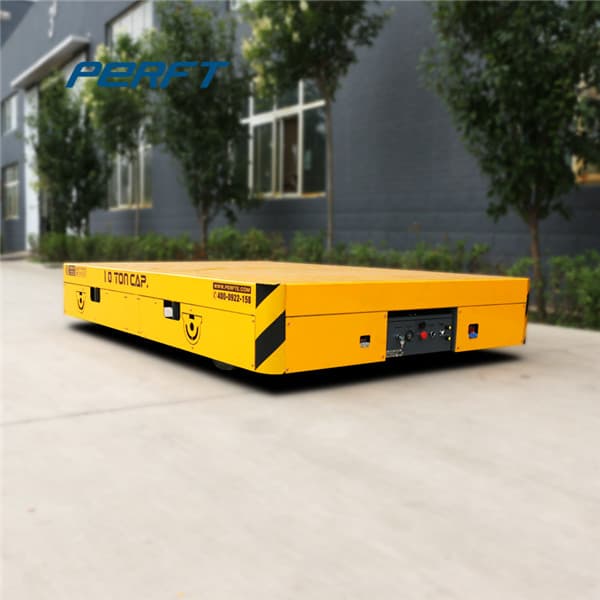 cable reel transfer car with flat tread steel wheels 20 tons